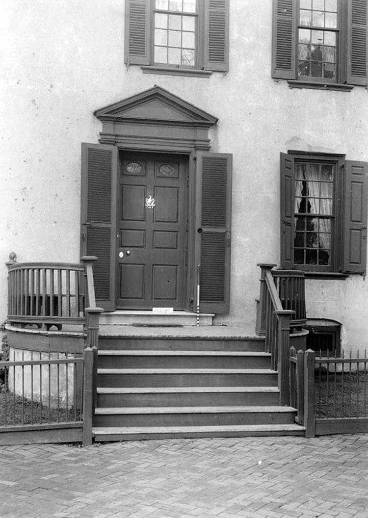 Historic Photo : James Booth House & Office, 216 Delaware Street, New Castle, New Castle County, DE 4 Photograph