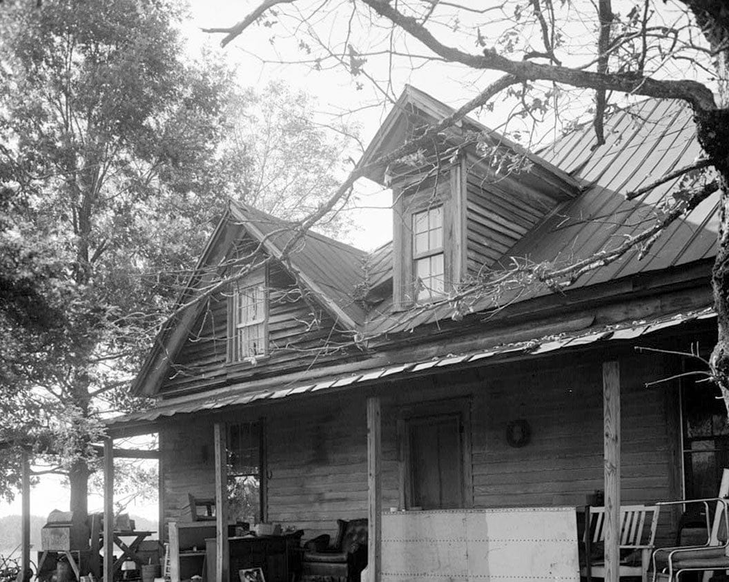 Historic Photo : John C. Wood Homeplace, House, U.S. 441, Homer, Banks County, GA 1 Photograph