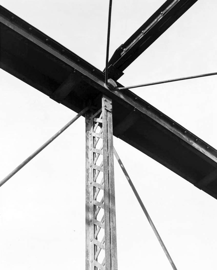 Historic Photo : Davis Bridge, Spanning Upper Iowa River at County Road 16, Lime Springs, Howard County, IA 12 Photograph