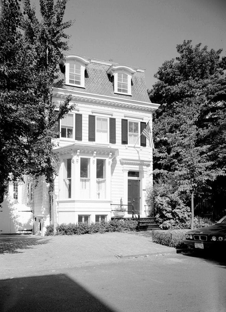 Historic Photo : 1524 Thirtieth Street, Northwest (House), Washington, District of Columbia, DC 1 Photograph