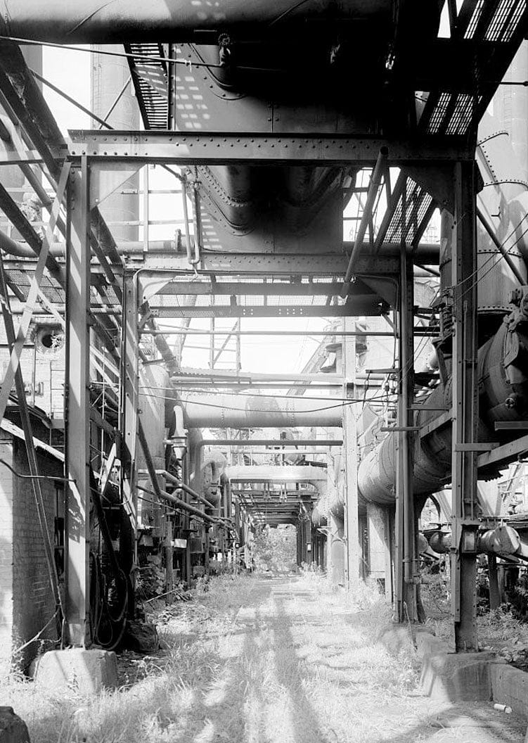 Historic Photo : Sloss-Sheffield Steel & Iron, First Avenue North Viaduct at Thirty-second Street, Birmingham, Jefferson County, AL 27 Photograph