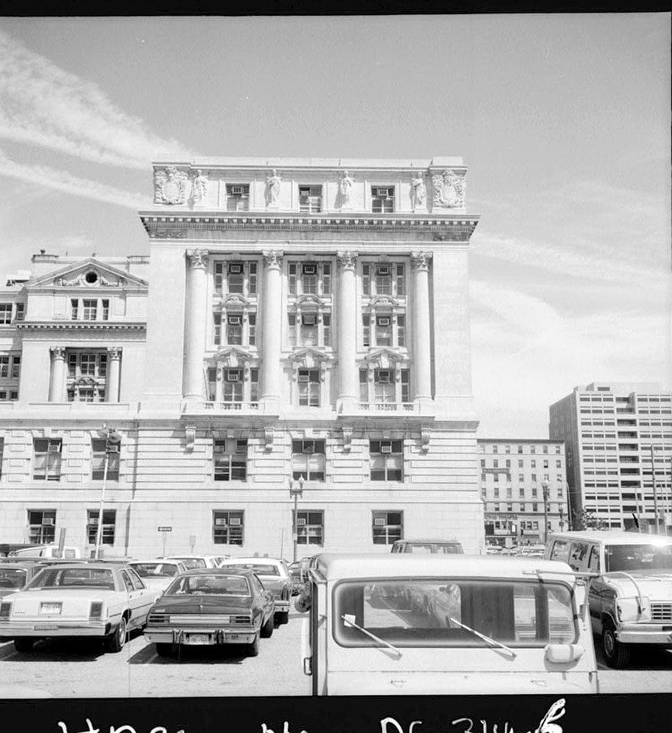 Historic Photo : District Building, Fourteenth & E Streets Northwest (Southeast Corner), Washington, District of Columbia, DC 1 Photograph