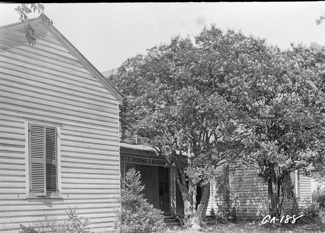 Historic Photo : Judge Little House, Main Street, Sparta, Hancock County, GA 1 Photograph