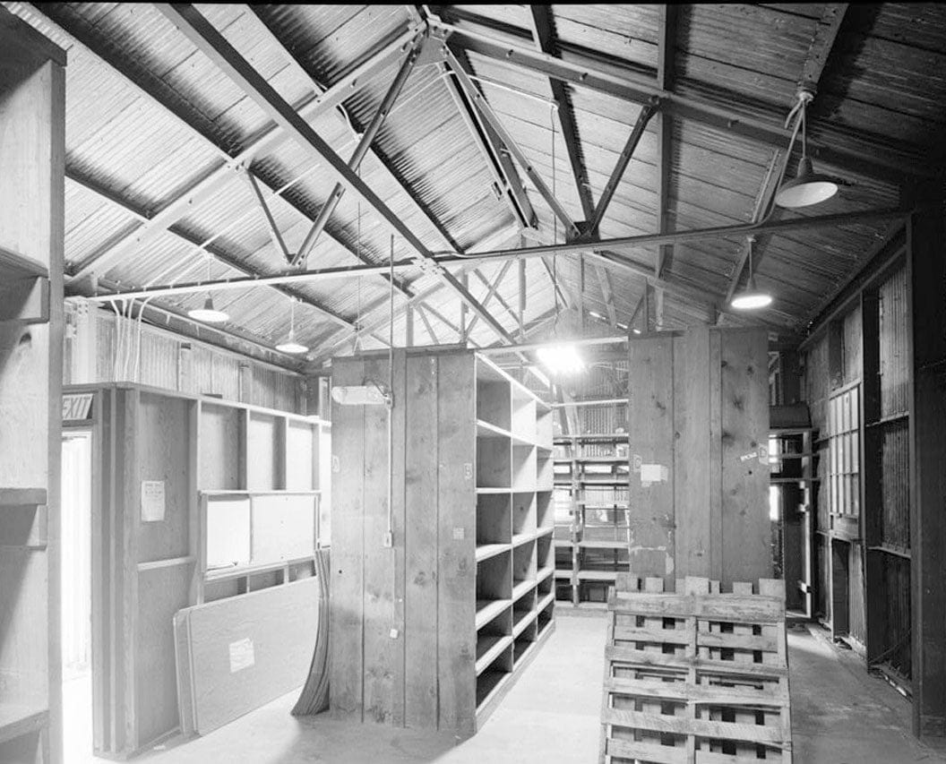 Historic Photo : U.S. Naval Base, Pearl Harbor, Small Arms Ammunition Storehouse, North end of Kuakua Avenue, Pearl City, Honolulu County, HI 2 Photograph
