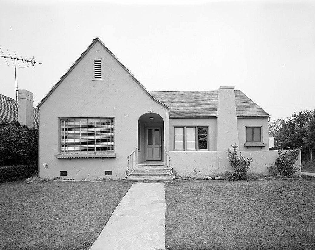 Historic Photo : North Broadway Park District, 2328 North Broadway Street (House), Santa Ana, Orange County, CA 1 Photograph