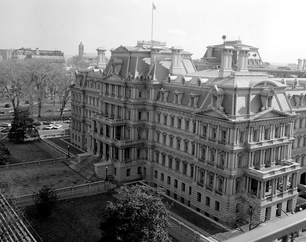 Historic Photo : State, War & Navy Building, Southeast corner of Pennsylvania Avenue & Seventeeth Street Northwest, Washington, District of Columbia, DC 1 Photograph