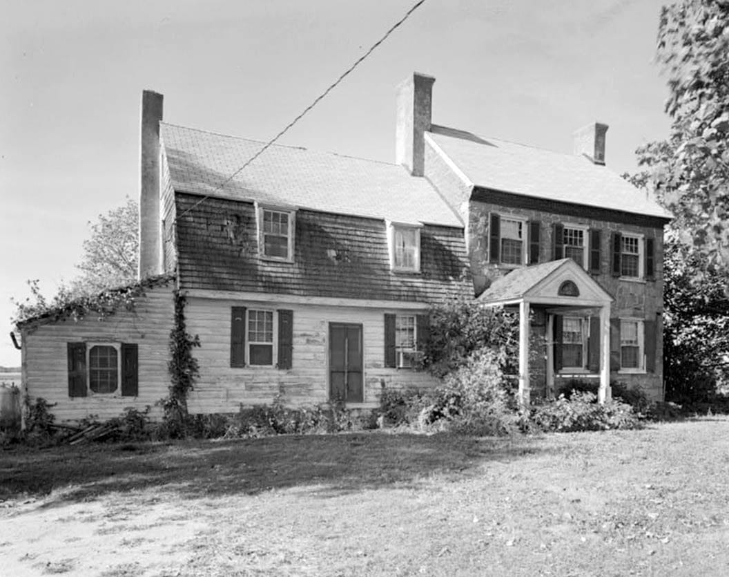 Historic Photo : York Seat Farm, Route 9, Little Creek Vicinity, Leipsic, Kent County, DE 3 Photograph