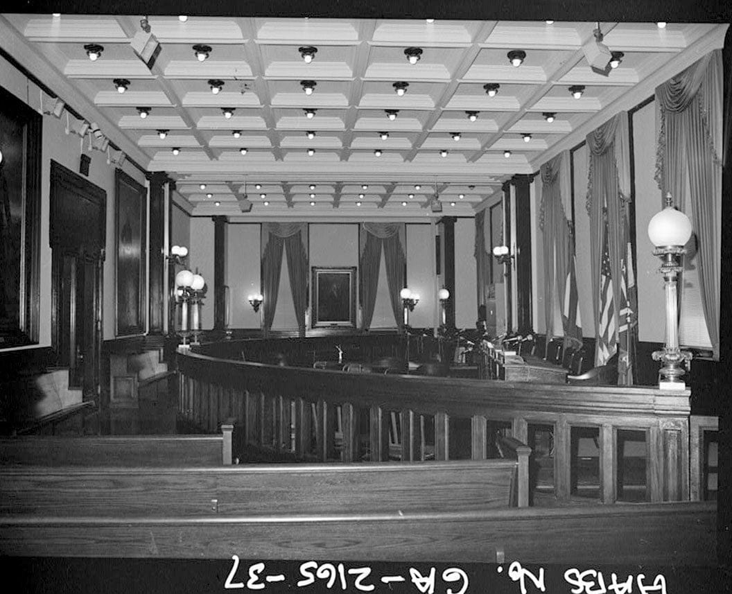 Historic Photo : Savannah City Hall, Bay & Bull Streets, Savannah, Chatham County, GA 3 Photograph