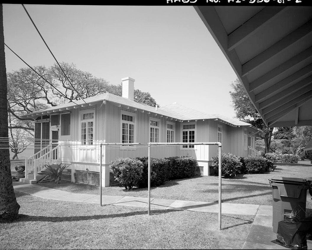 U.S. Naval Base, Pearl Harbor, Naval Housing Area Hospital Point, Junior Officer's Quarters Type, 11-12 First Street, Pearl City, Honolulu County, HI 1