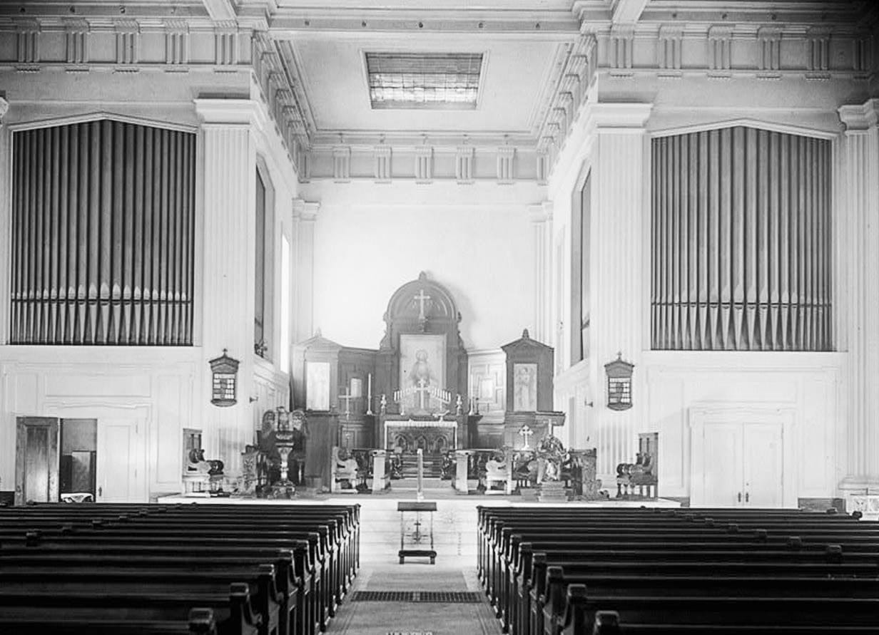 Historic Photo : Christ Episcopal Church, Church & Saint Emanuel Streets, Mobile, Mobile County, AL 4 Photograph
