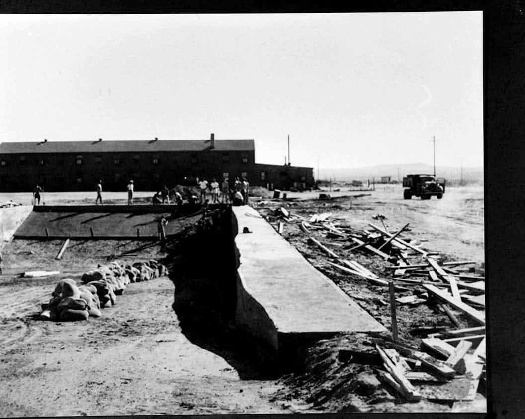 Historic Photo : Edwards Air Force Base, North Base, Swimming Pool, Second Street, Boron, Kern County, CA 2 Photograph