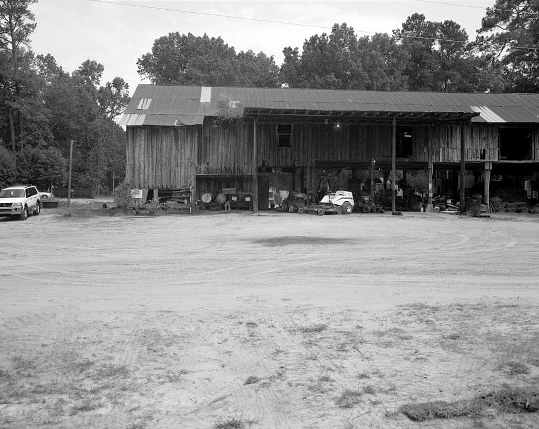 Historic Photo : Richmond Hill Plantation, Cherry Hill Lettuce Shed, East of Richmond Hill on Ford Neck Road, Richmond Hill, Bryan County, GA 1 Photograph