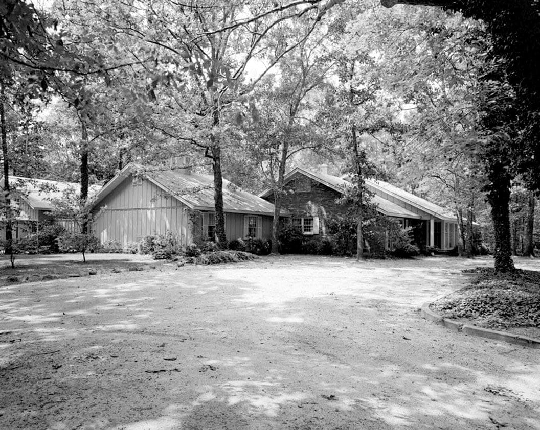 Historic Photo : Jimmy Carter House, 209 Woodland Drive, Plains, Sumter County, GA 1 Photograph