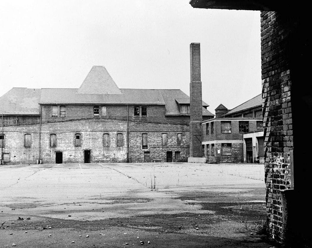 Historic Photo : Columbia Railway Company Car Barns, Fifteenth Street & Benning Road Northeast, Washington, District of Columbia, DC 1 Photograph