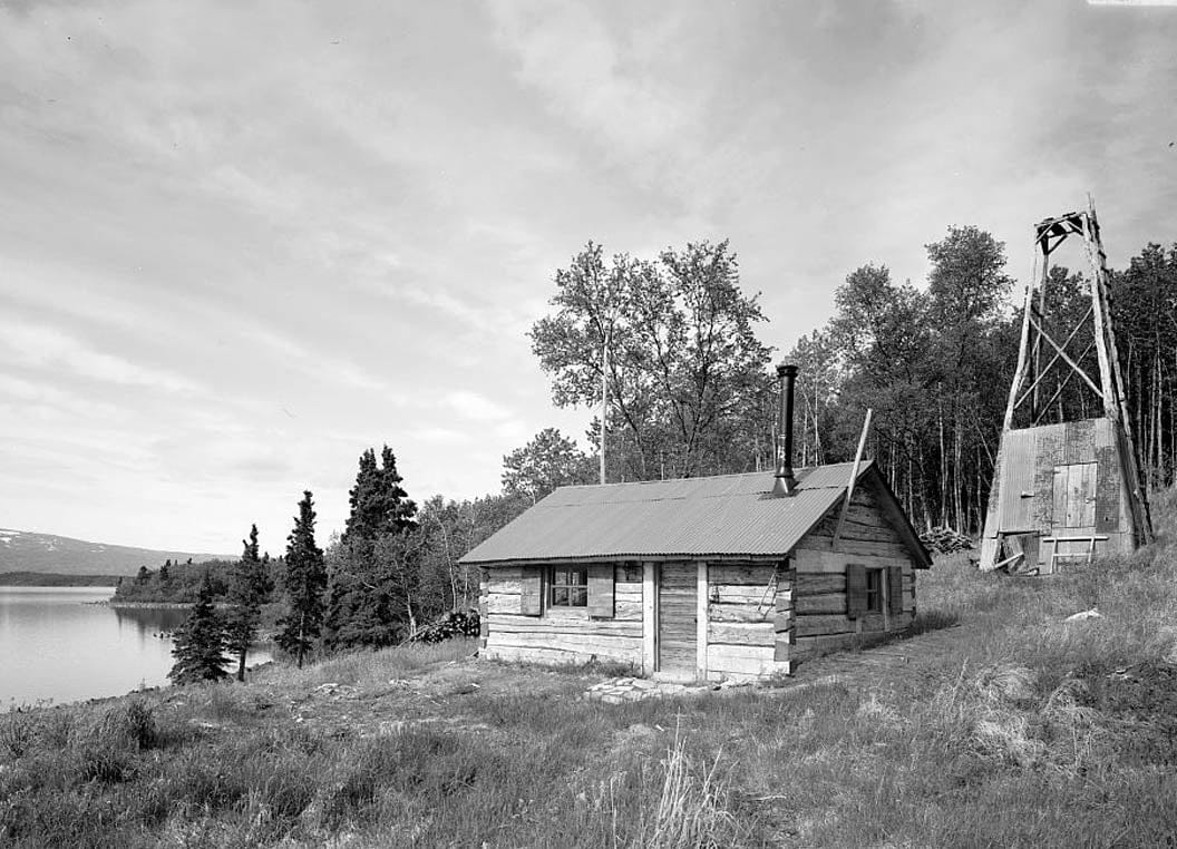 Historic Photo : Roy Fure's Trapping Cabin, King Salmon, Bristol Bay Borough, AK 6 Photograph