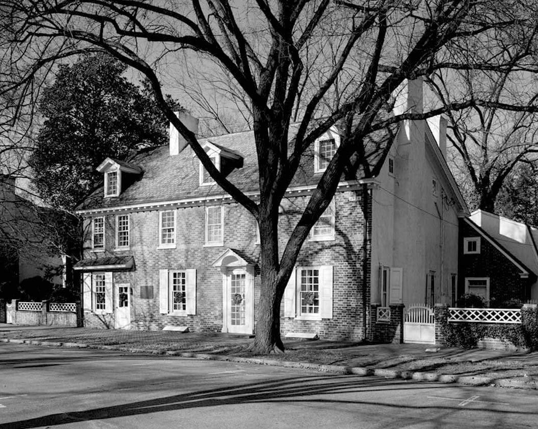 Historic Photo : Parke-Ridgely House, 7 The Green, Dover, Kent County, DE 6 Photograph