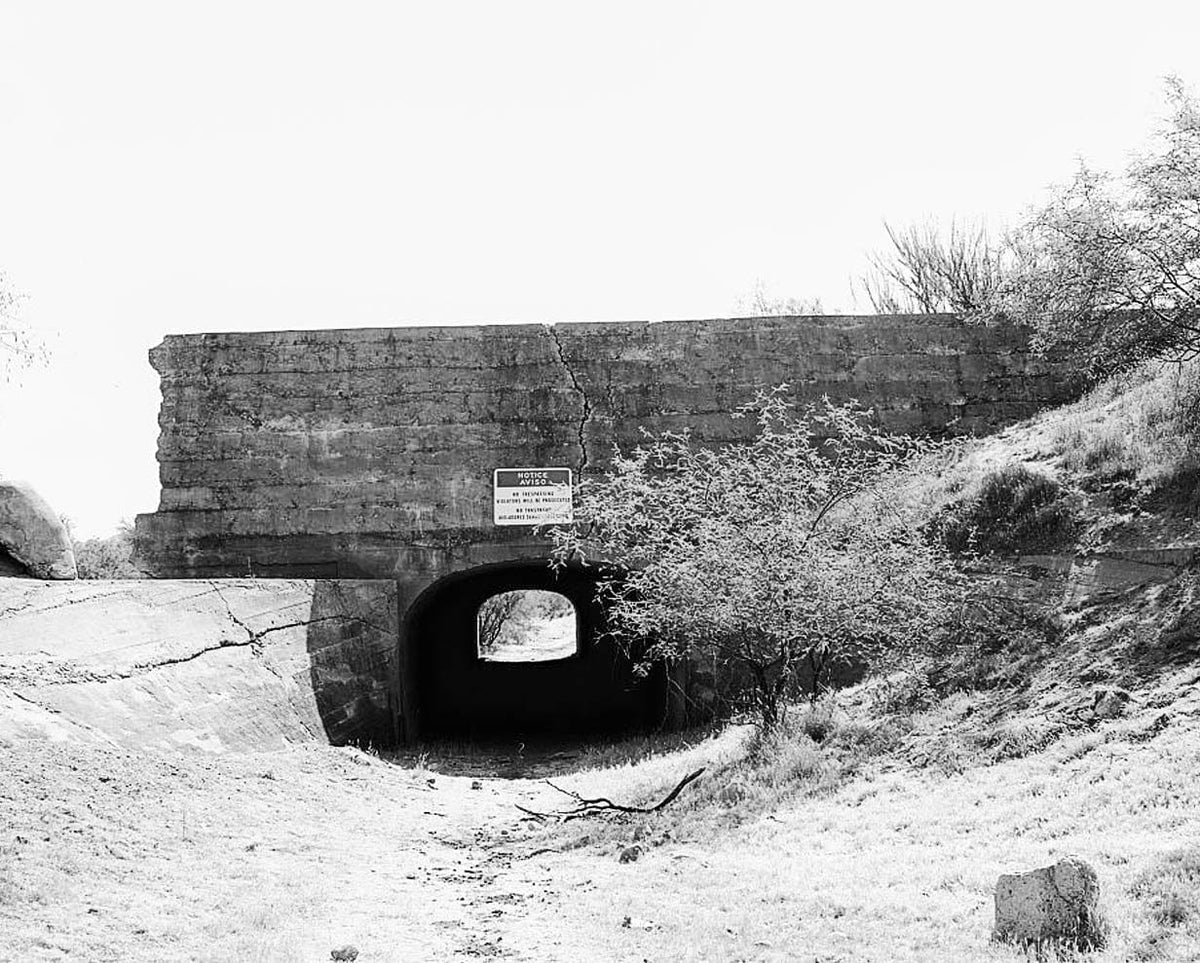 Historic Photo : Roosevelt Power Canal & Diversion Dam, Parallels Salt River, Roosevelt, Gila County, AZ 6 Photograph