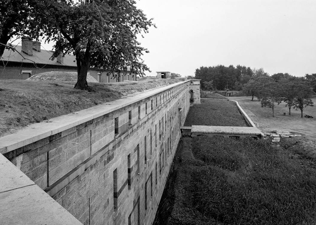 Historic Photo : Fort Delaware, Pea Patch Island, Delaware City, New Castle County, DE 8 Photograph