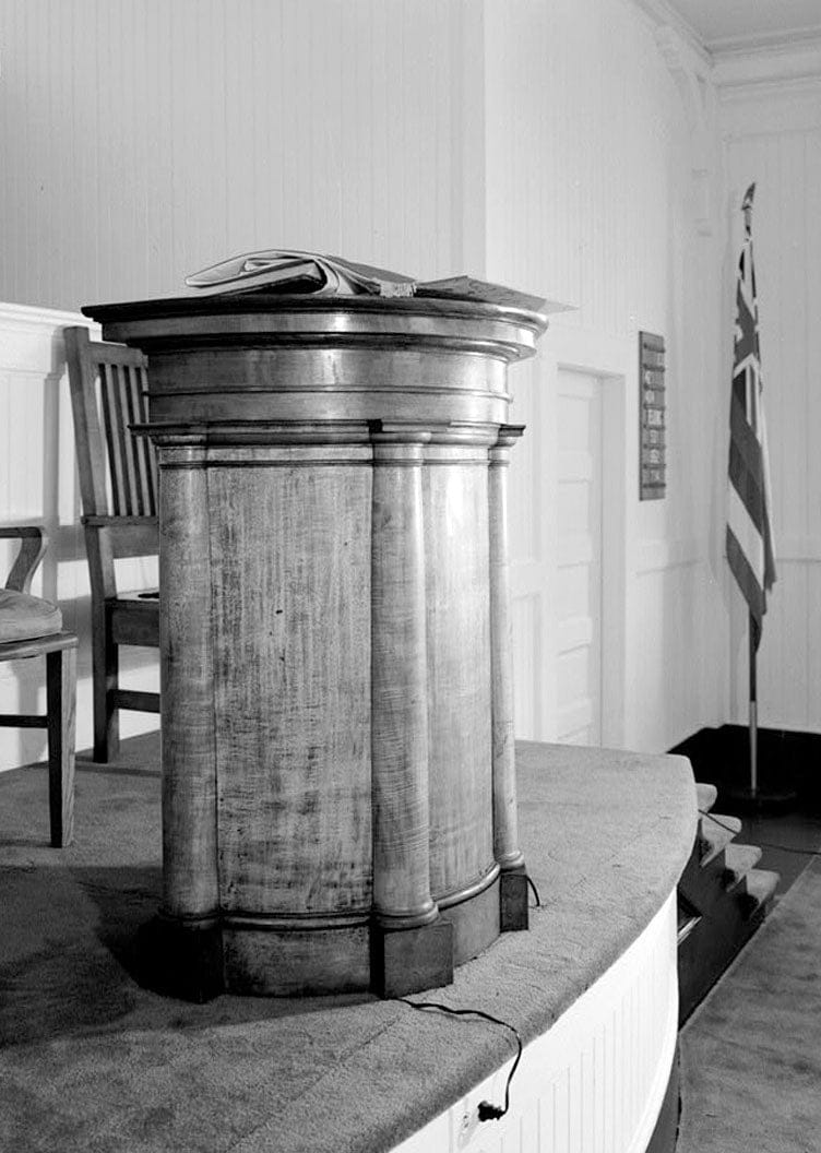 Historic Photo : Kanaana Hou Calvinist Church, Moloka'i Island, Kalaupapa, Kalawao County, HI 5 Photograph