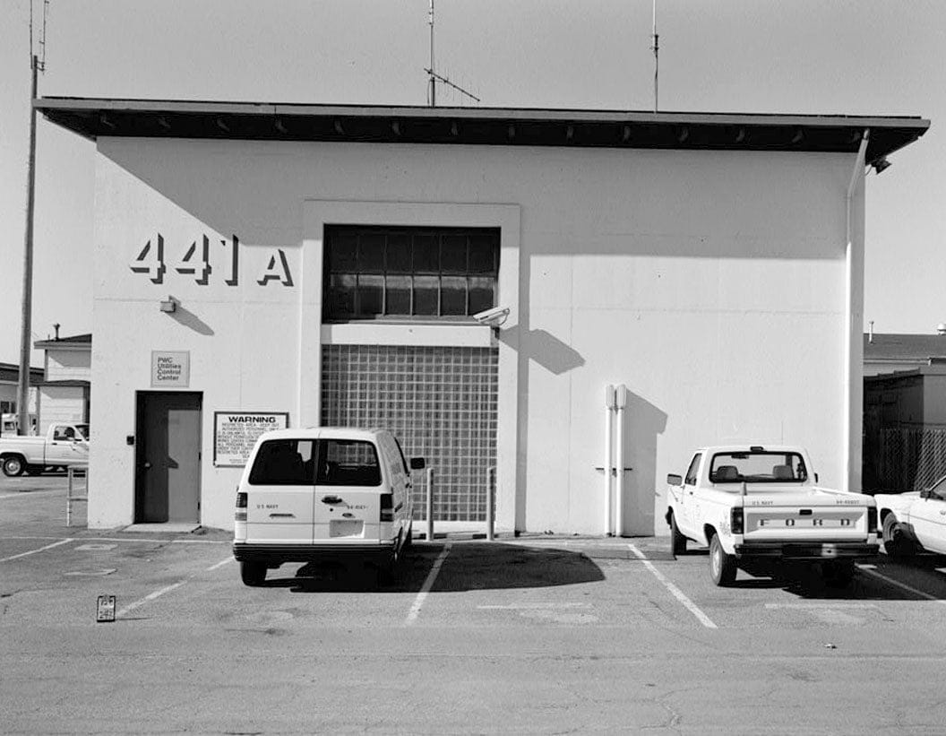 Historic Photo : Oakland Naval Supply Center, Heating Plant, On Northwest Corner of K Street & Fifth Street, Oakland, Alameda County, CA 1 Photograph