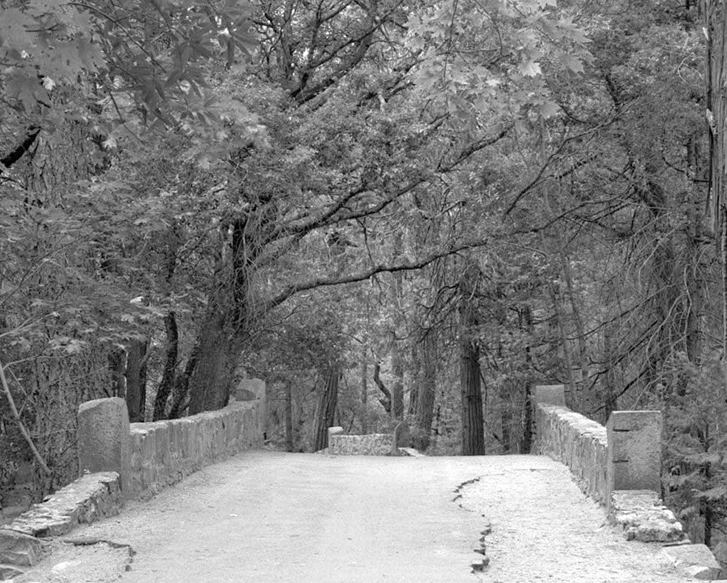 Historic Photo : Bridalveil Fall Bridge No. 2, Spanning Bridalveil Creek on carriage road, Yosemite Village, Mariposa County, CA 5 Photograph