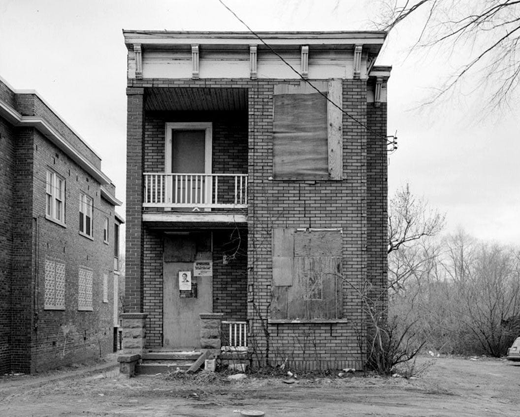Historic Photo : Howard Road Historic District, Sylvia L. Phillips House, 1009 Howard Road, Washington, District of Columbia, DC 2 Photograph