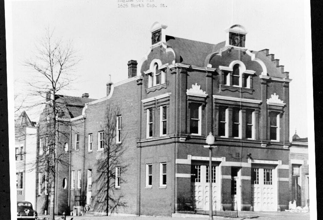 Historic Photo : Engine Company Number Twelve, Firehouse, 1626 North Capitol Street, Washington, District of Columbia, DC 1 Photograph