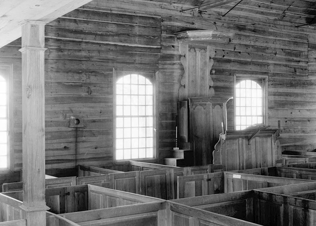 Historic Photo : Old Christ Church, State Roads 465 & 465-A, Laurel, Sussex County, DE 1 Photograph
