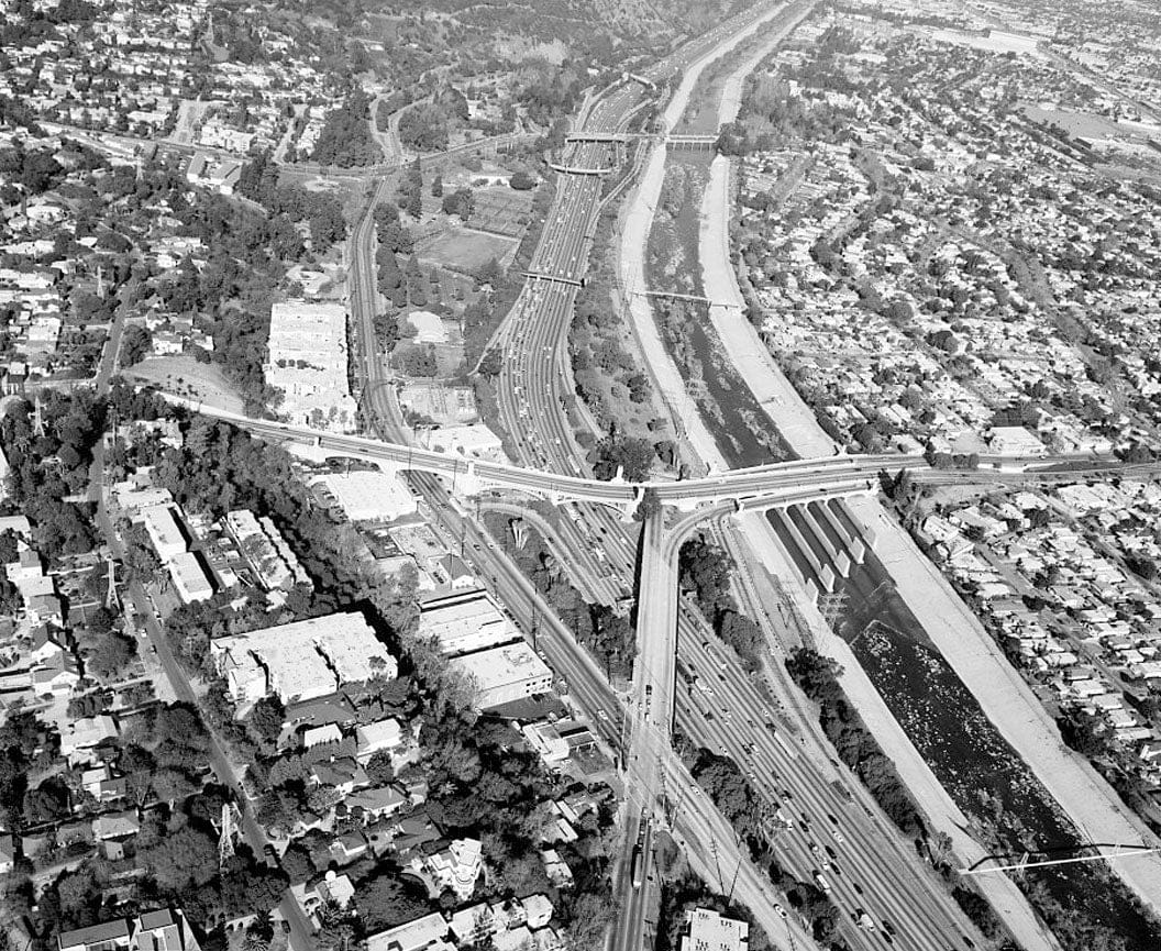 Historic Photo : Los Angeles River Bridges, Los Angeles, Los Angeles County, CA 12 Photograph