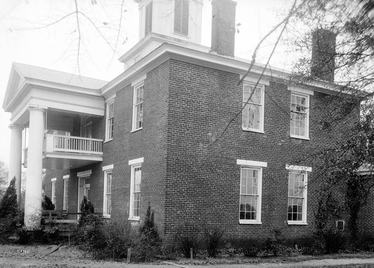Historic Photo : Old Female Academy, Broad Street (State Route 28), Camden, Wilcox County, AL 2 Photograph