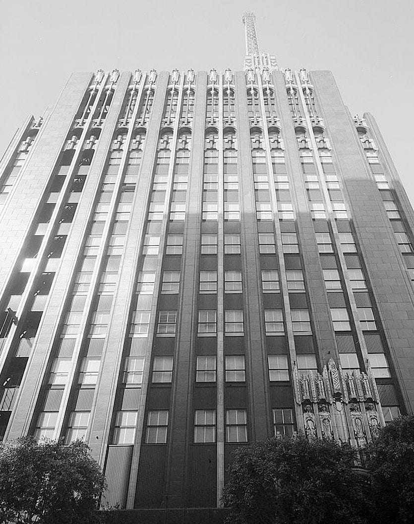 Historic Photo : Richfield Oil Building, 555 South Flower Street, Los Angeles, Los Angeles County, CA 3 Photograph