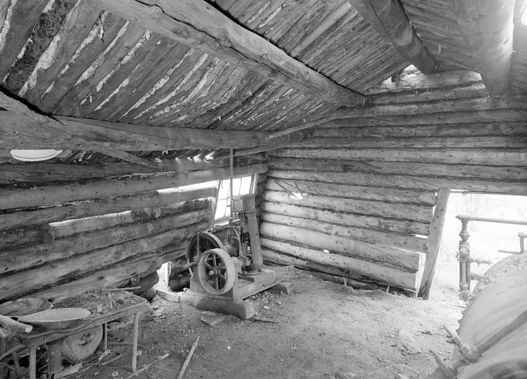 Historic Photo : A. D. Wilcox Drift Mine, Boiler Cabin, Linda Creek near Dalton Highway, Bettles, Yukon-Koyukuk Census Area, AK 1 Photograph