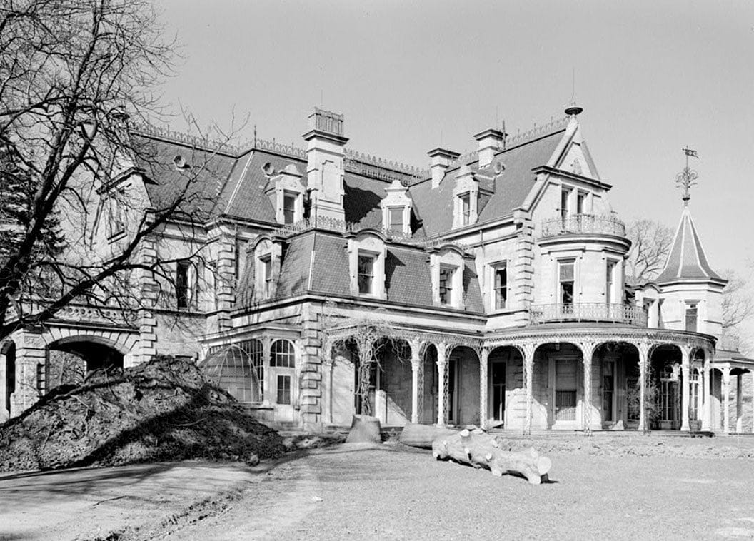 Historic Photo : Lockwood-Mathews House, Veterans' Memorial Park, Southeast, Norwalk, Fairfield County, CT 4 Photograph