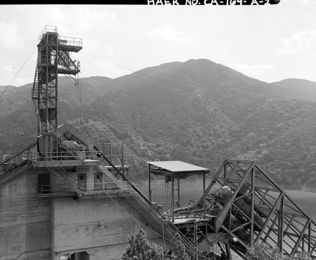 Historic Photo : Variable Angle Launcher Complex, Variable Angle Launcher, CA State Highway 39 at Morris Reservior, Azusa, Los Angeles County, CA 9 Photograph