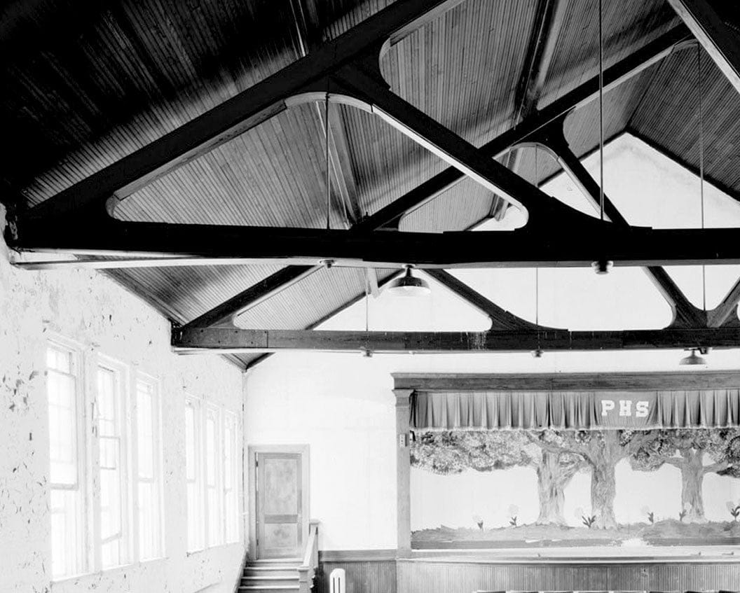 Historic Photo : Plains School, Bond Street (opposite Paschal Street), Plains, Sumter County, GA 8 Photograph