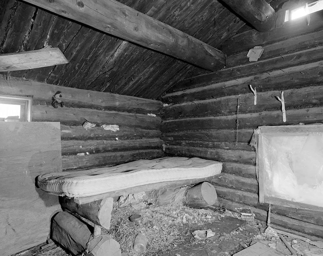 Historic Photo : Charlie Yale Main Cabin, Glacier River near Nolan, Bettles, Yukon-Koyukuk Census Area, AK 3 Photograph