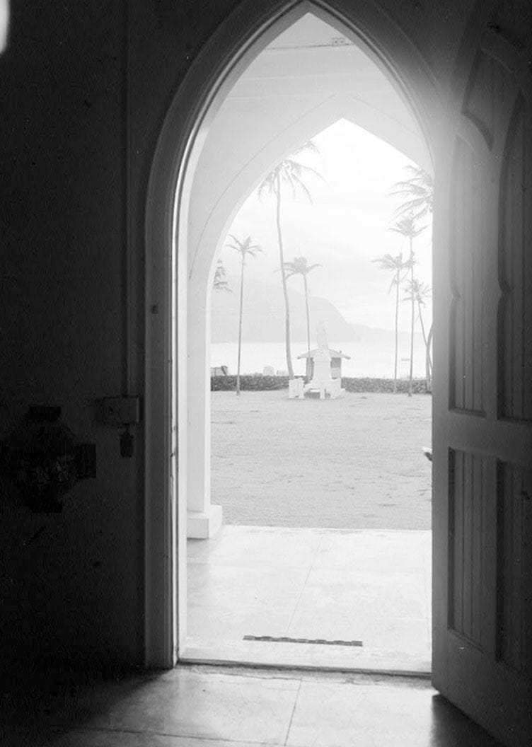 Historic Photo : St. Francis Catholic Church, Moloka'i Island, Kalaupapa, Kalawao County, HI 6 Photograph