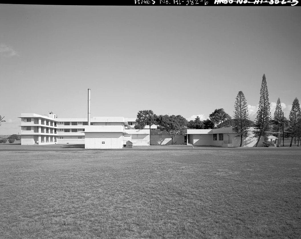 U.S. Naval Base, Pearl Harbor, Bachelor Officers' Quarters, Saratoga Boulevard between Hancock Avenue & Yorktown Boulevard, Pearl City, Honolulu County, HI 1