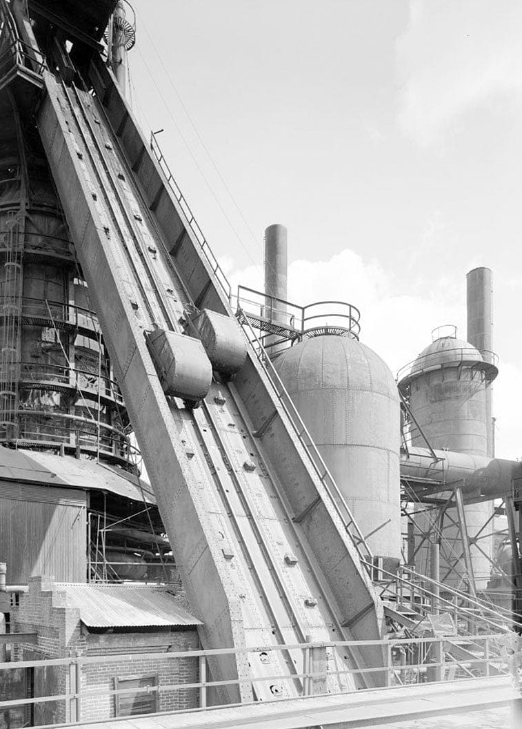 Historic Photo : Sloss-Sheffield Steel & Iron, First Avenue North Viaduct at Thirty-second Street, Birmingham, Jefferson County, AL 29 Photograph