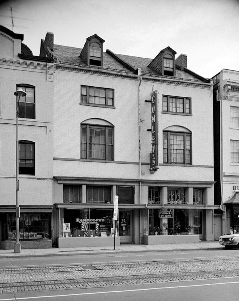 Historic Photo : Thomas Cramphin Building, 3209-3211 M Street Northwest, Washington, District of Columbia, DC 1 Photograph