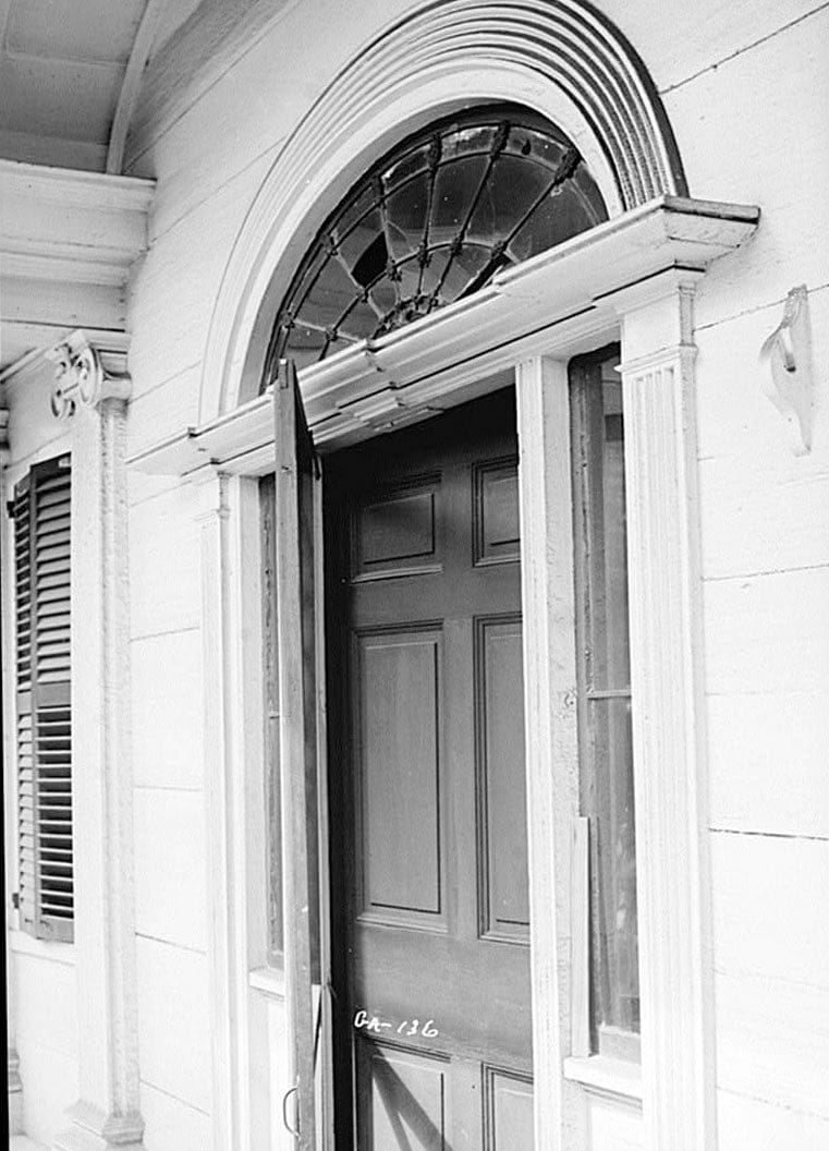 Historic Photo : Stetson-Sanford House, Wilkinson & Hancock Streets, Milledgeville, Baldwin County, GA 3 Photograph