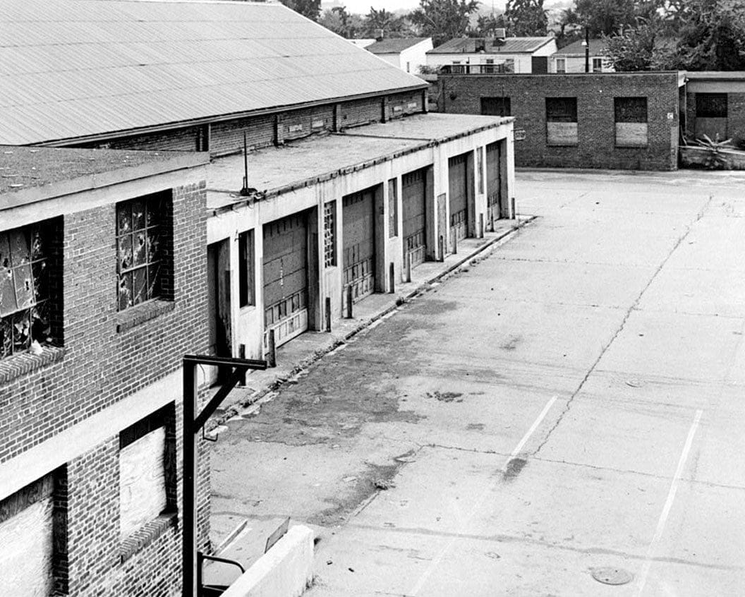 Historic Photo : Columbia Railway Company Car Barns, Fifteenth Street & Benning Road Northeast, Washington, District of Columbia, DC 2 Photograph