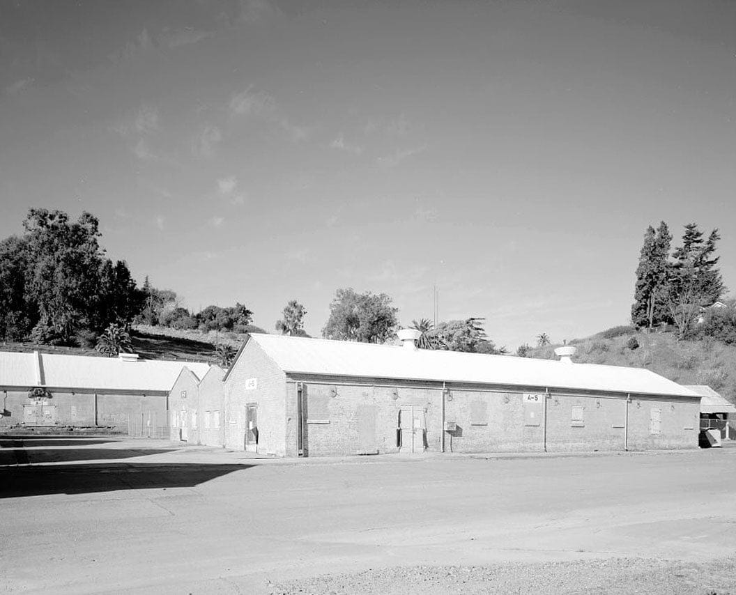 Historic Photo : Mare Island Naval Shipyard, Shell House No. 1, Railroad Avenue, west side near Maseda Road, Vallejo, Solano County, CA 1 Photograph