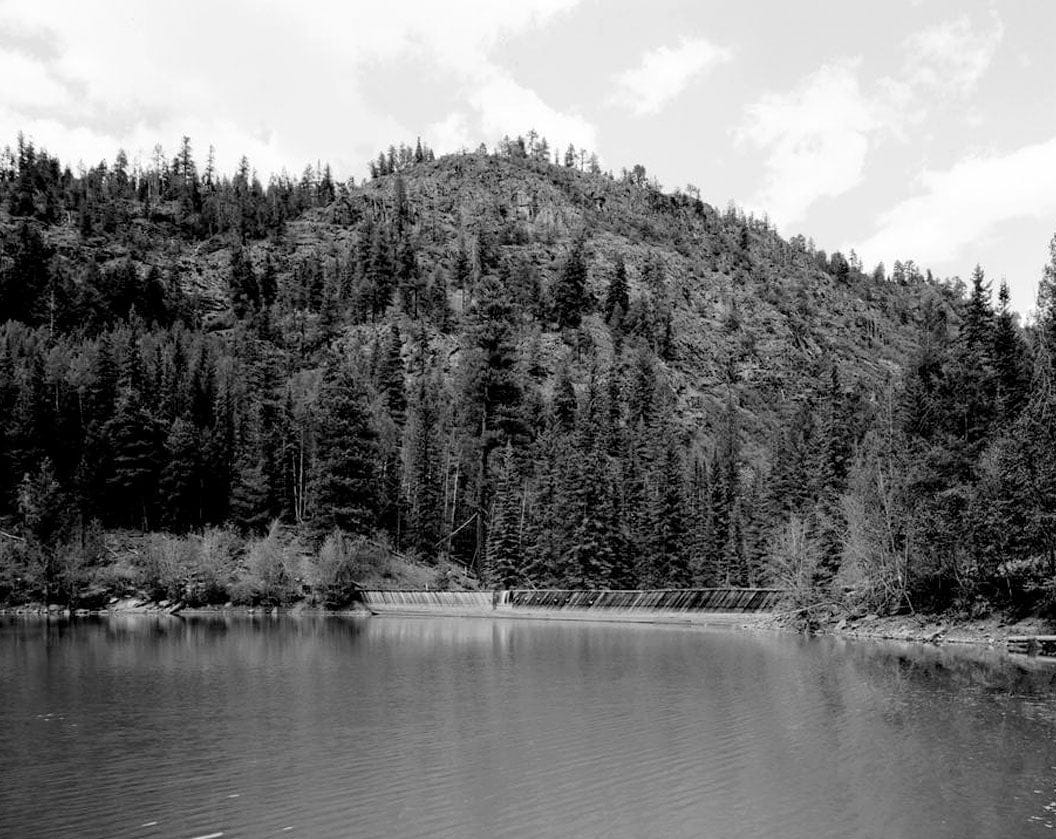 Historic Photo : Aspaas Dam, Tacoma, La Plata County, CO 1 Photograph