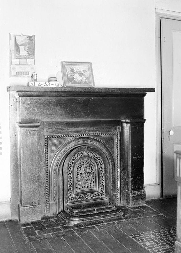 Historic Photo : Audley H. Gazzam House & Servants' Quarters, 1255 Government Street, Mobile, Mobile County, AL 6 Photograph