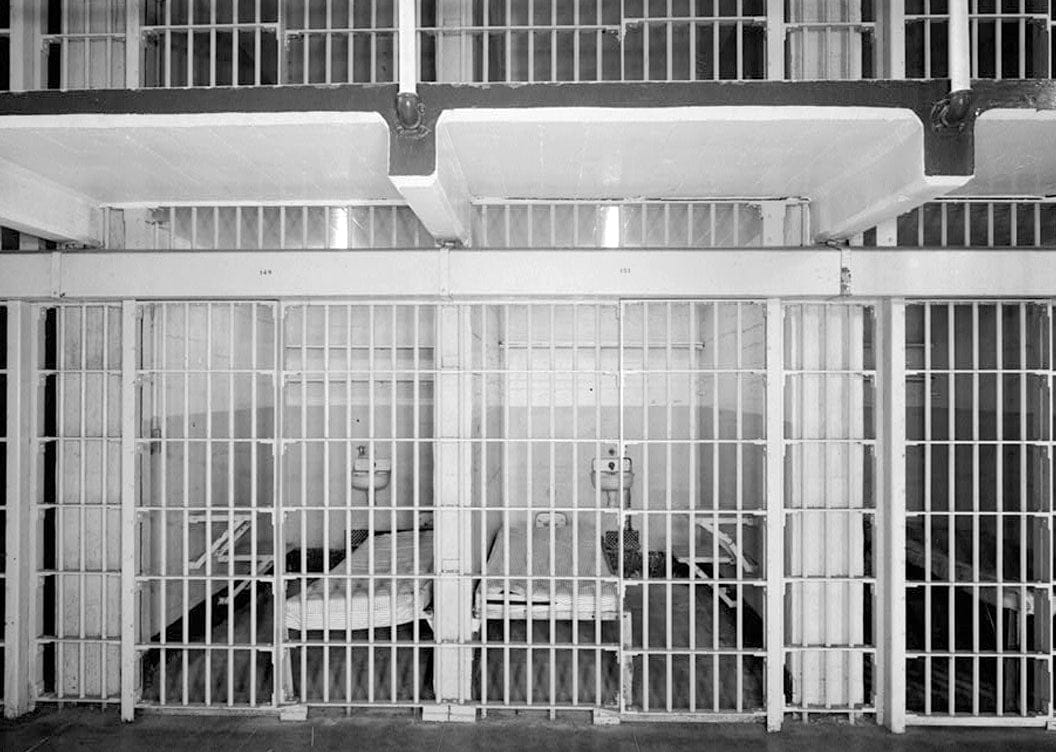 Historic Photo : Alcatraz, Cell House, Alcatraz Island, San Francisco Bay, San Francisco, San Francisco County, CA 2 Photograph