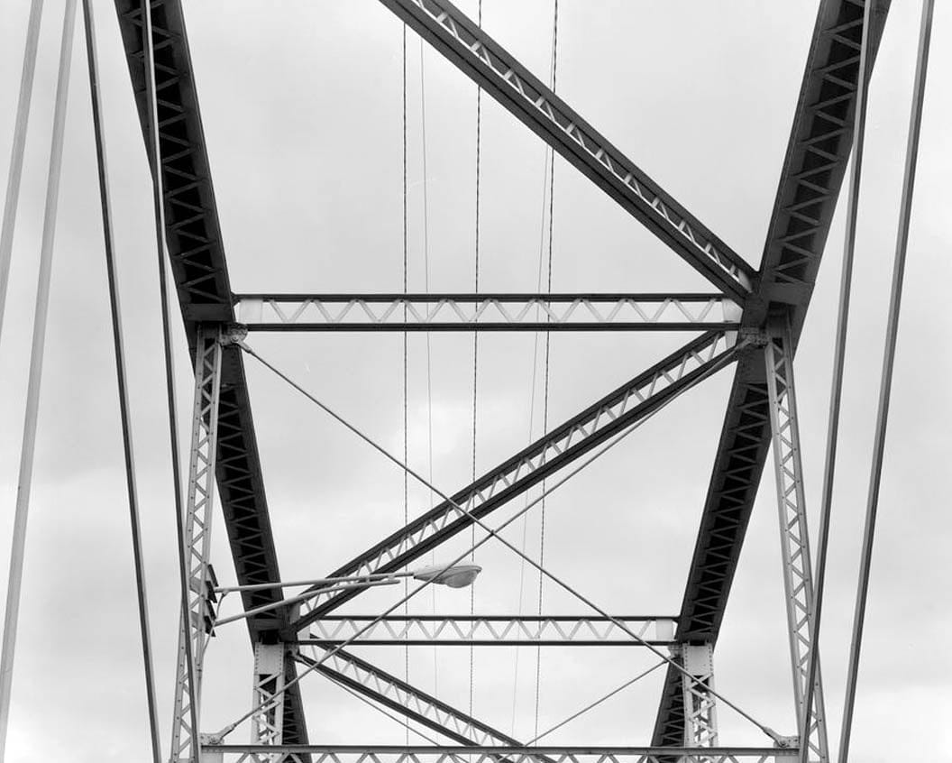 Historic Photo : Pacific Shortline Bridge, U.S. Route 20,spanning Missouri River, Sioux City, Woodbury County, IA 60 Photograph