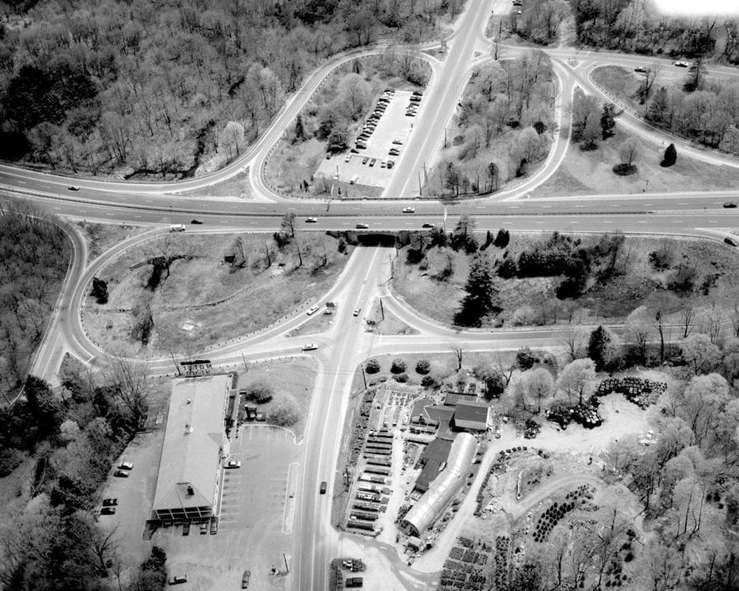 Historic Photo : Merritt Parkway, Beginning in Greenwich & running 38 miles to Stratford, Greenwich, Fairfield County, CT 16 Photograph