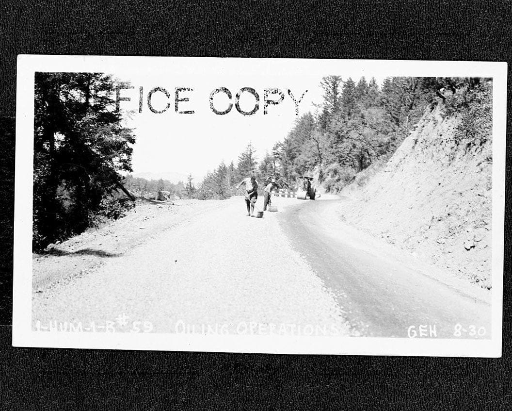 Historic Photo : Redwood National & State Parks Roads, California coast from Crescent City to Trinidad, Crescent City, Del Norte County, CA 3 Photograph