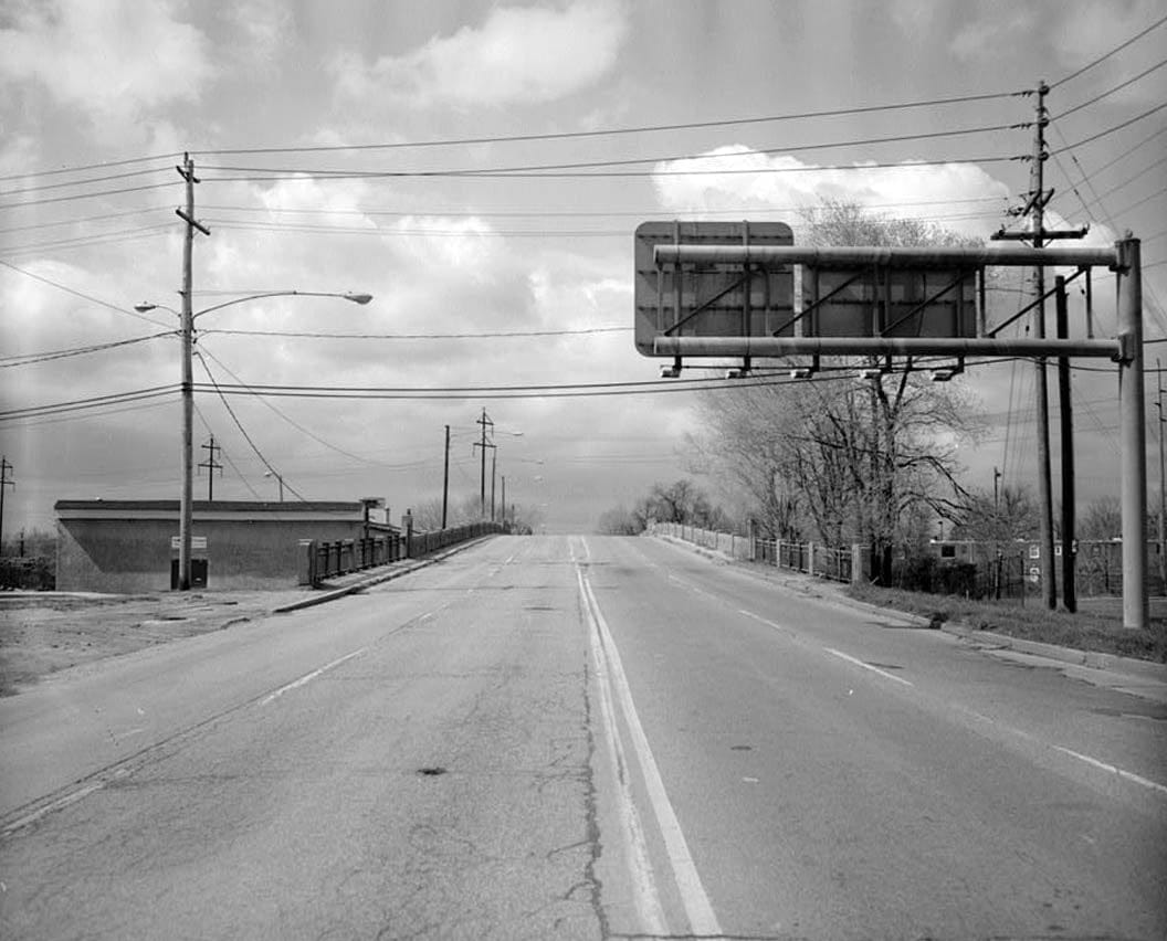 Historic Photo : Heald Street Bridge, Spanning Conrail Railroad on South Heald Street (U.S. Route 13), Wilmington, New Castle County, DE 11 Photograph